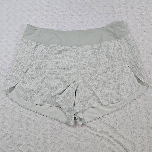 Athleta printed run with it short Workout Beach Run Gym Activewear Womens 3X - Picture 1 of 9